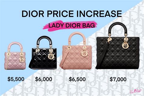 is lady dior bag worth it|Lady Dior euro price.